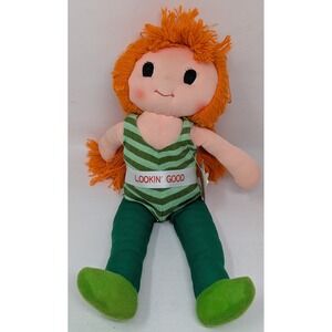 Vintage Kamar Wendy Workout‎ Plush Girl Doll Lookin Good 70s 80s Red Hair